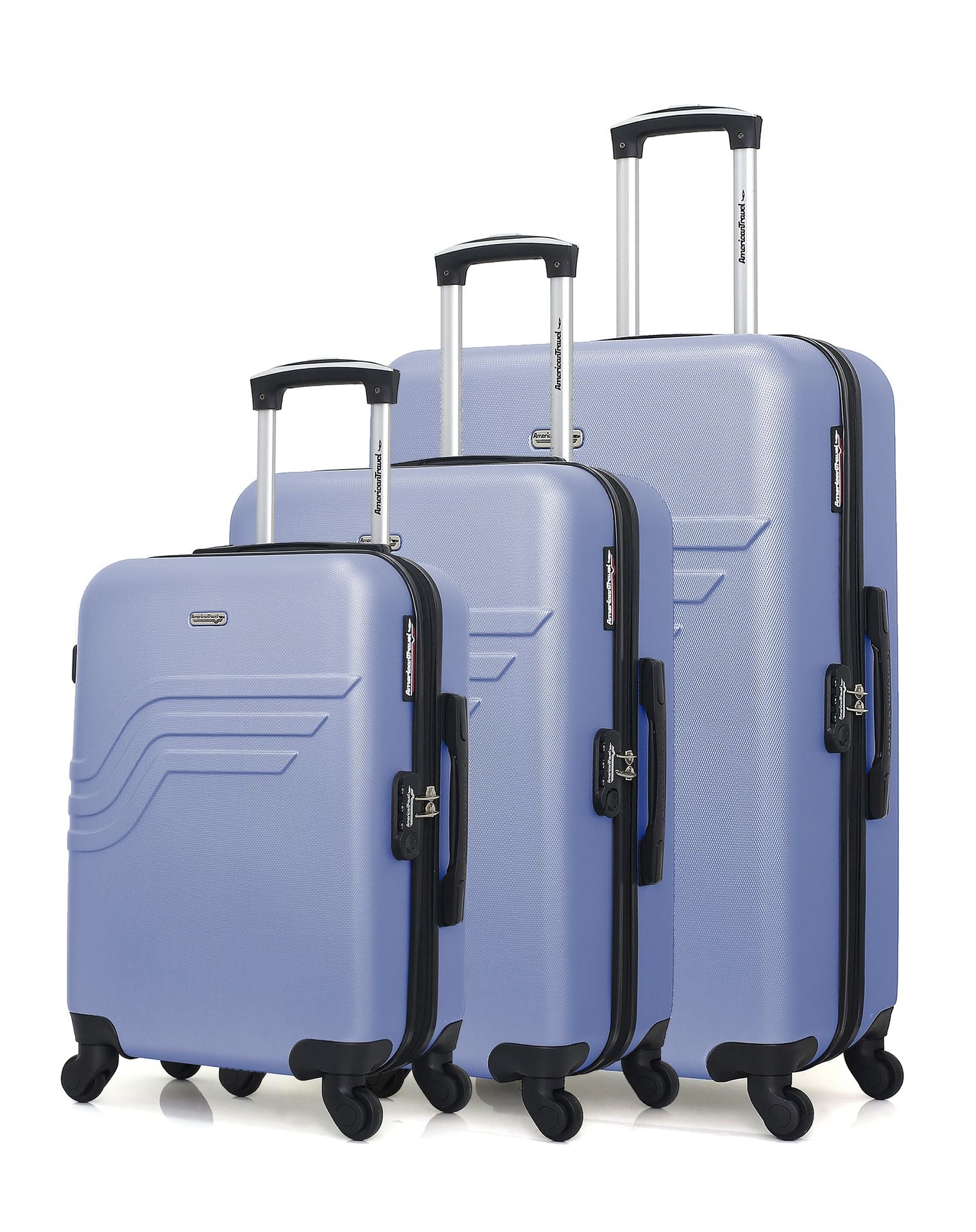 AMERICAN TRAVEL - Set de 3 Valises QUEENS