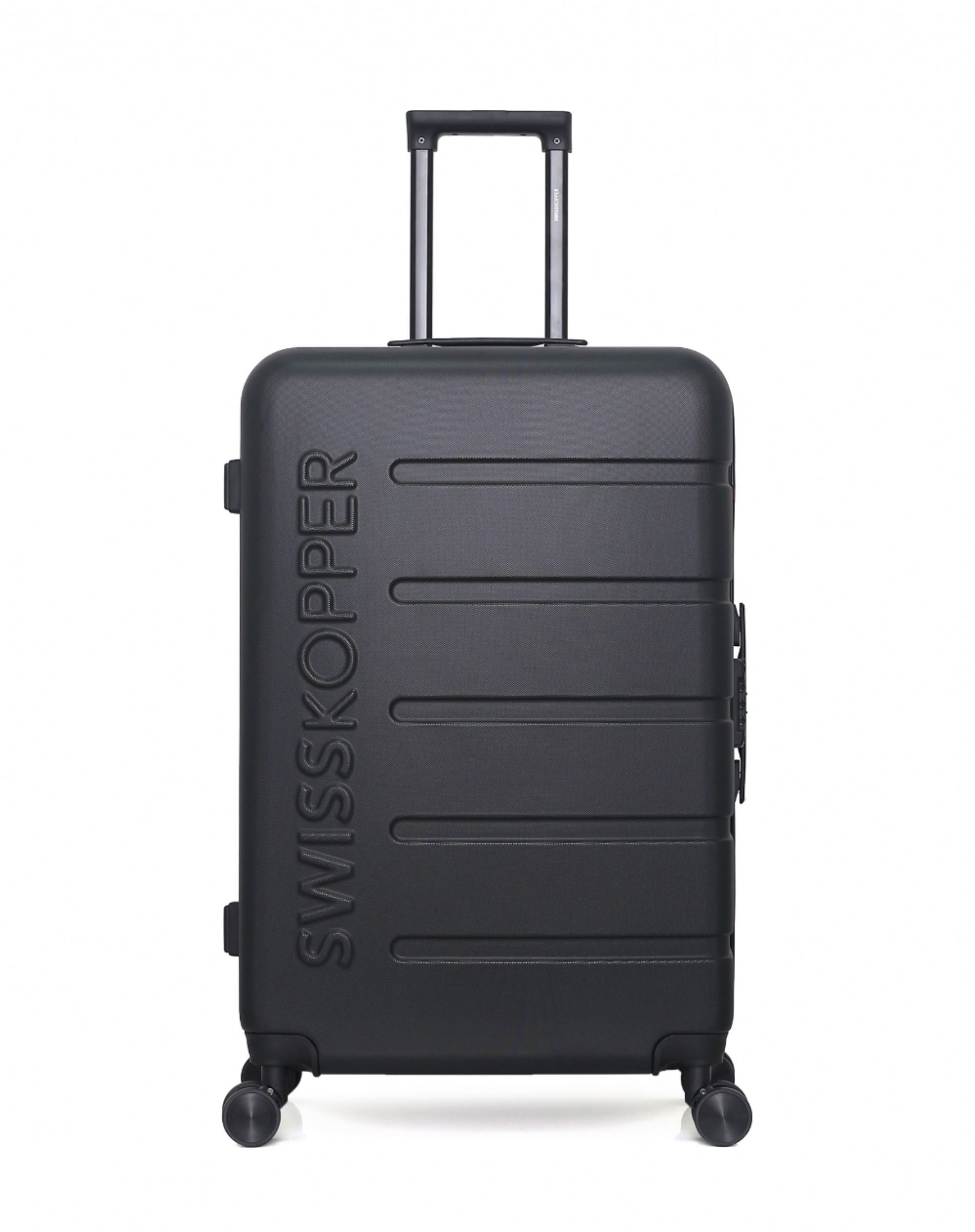 SWISS KOPPER - Valise Grand Format ABS AIGLE 4 Roues 75 cm