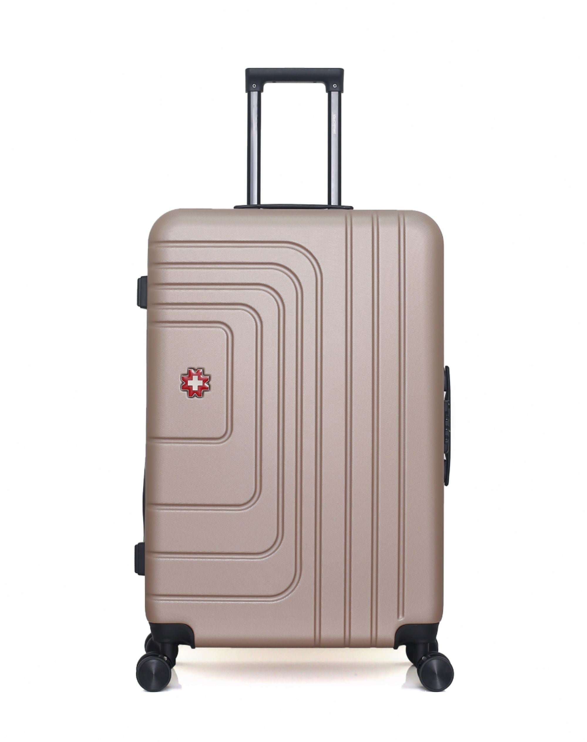 SWISS KOPPER - Valise Grand Format ABS RÜTI 4 Roues 75 cm