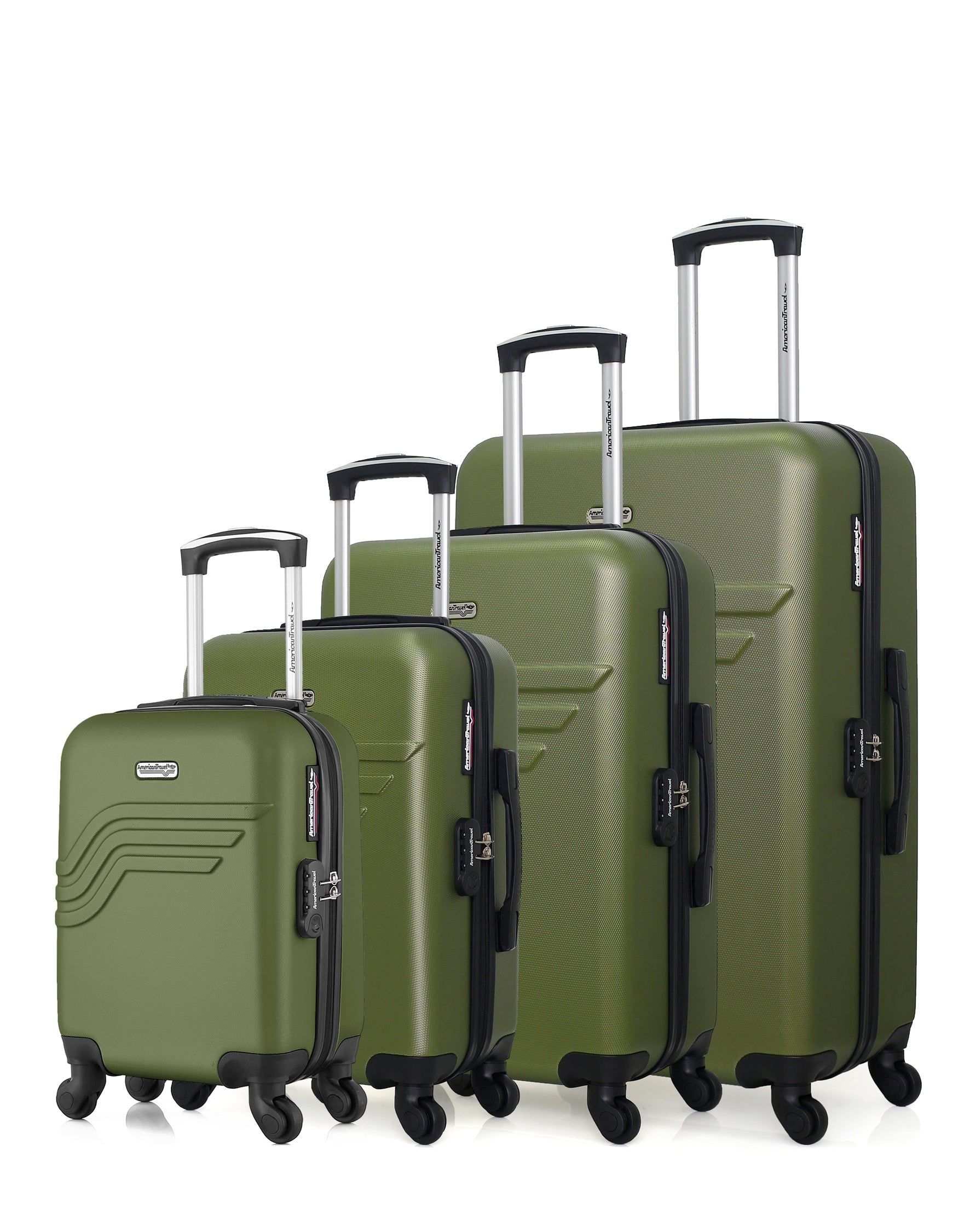 AMERICAN TRAVEL - SET DE 4 ABS QUEENS-M 4 Roues