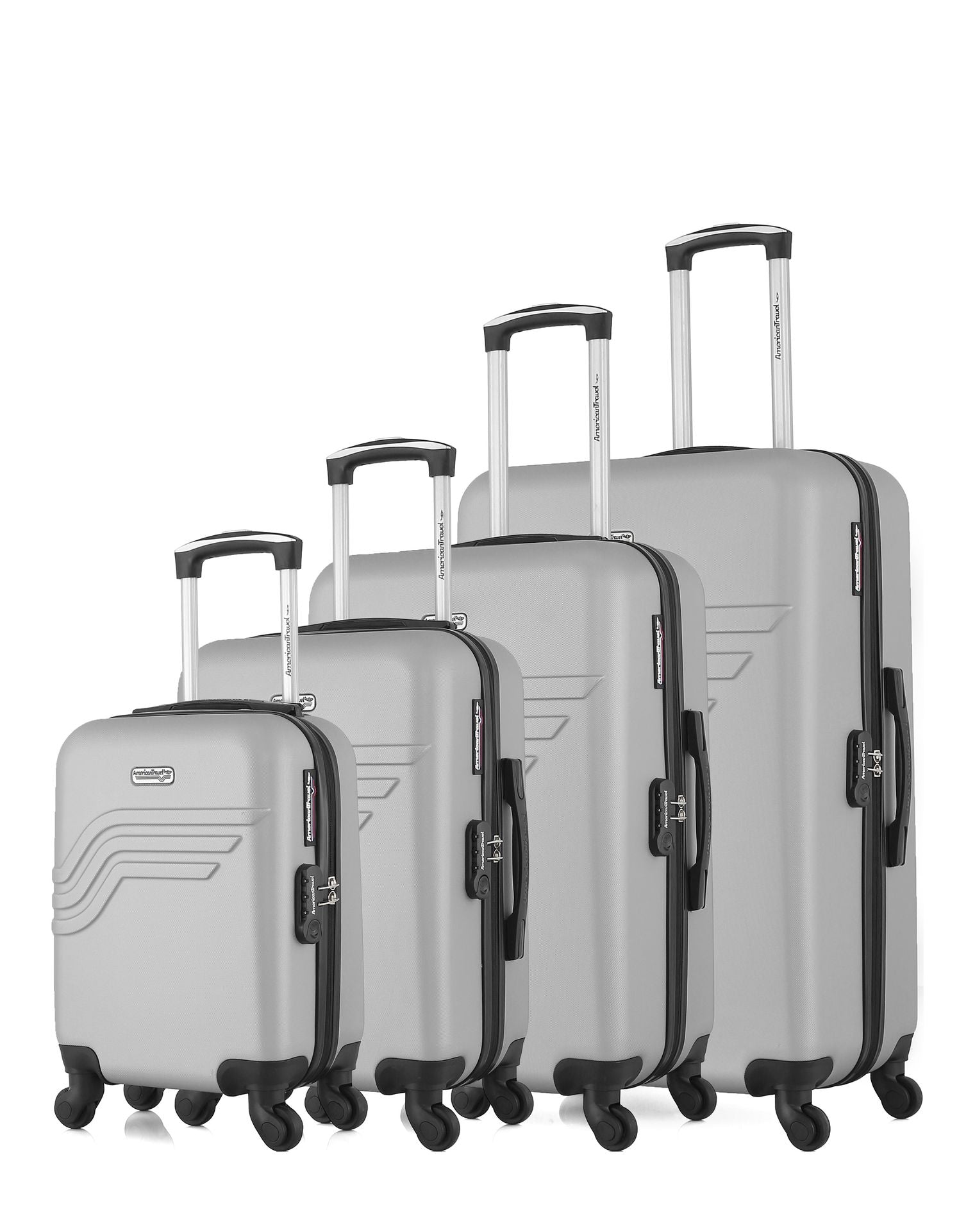 AMERICAN TRAVEL - SET DE 4 ABS QUEENS-M 4 Roues