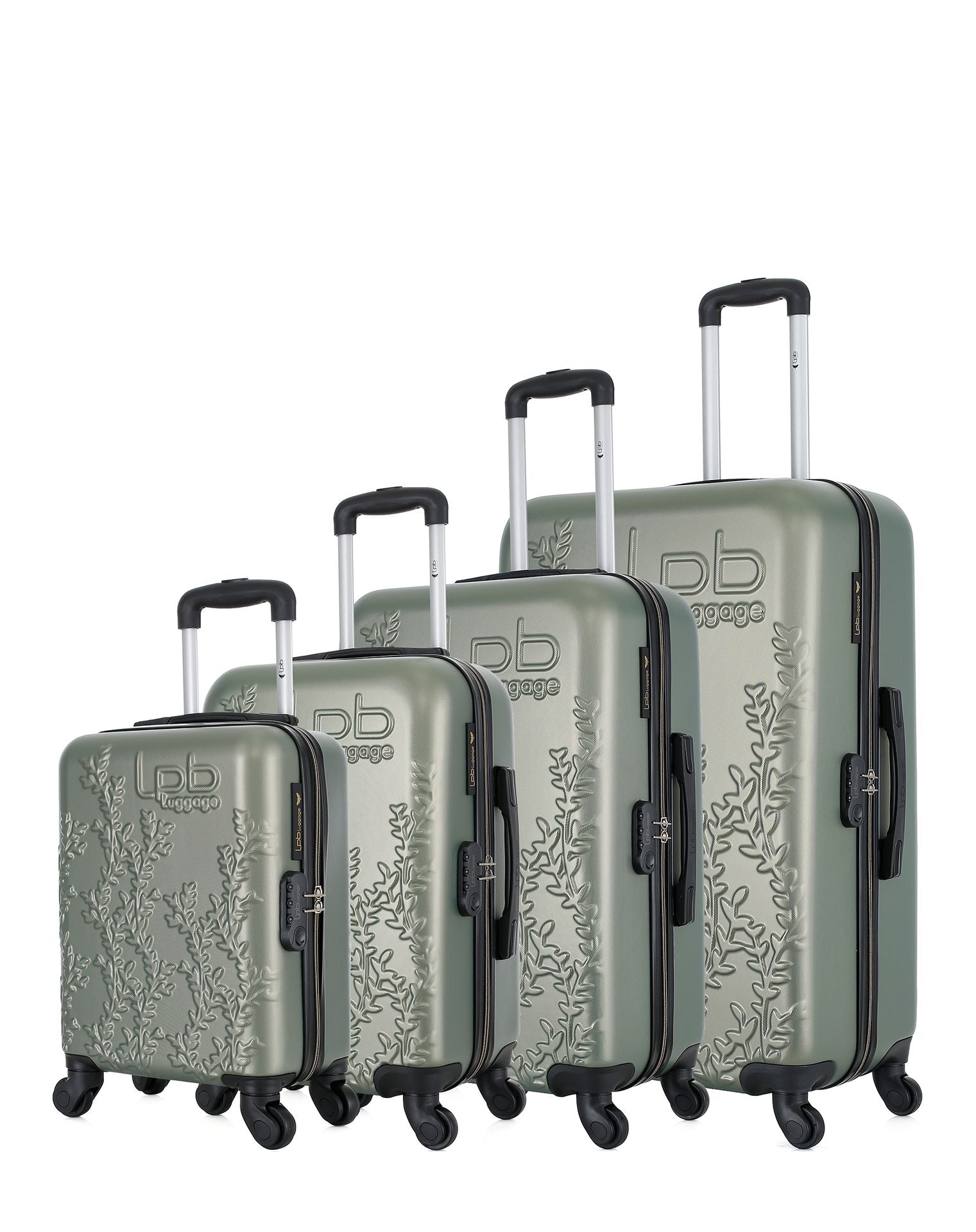 LPB LUGGAGE - Set de 4 Valises NAIS-M 75 cm 4 Roues