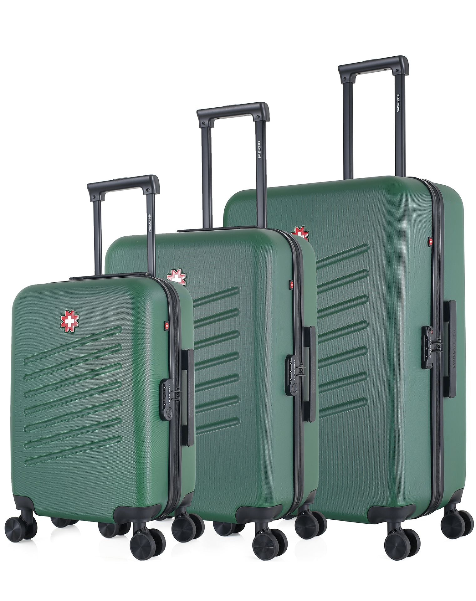 Set de 3 Valises Rigides Grand Format, Taille Moyenne et Valise Cabine ZURICH