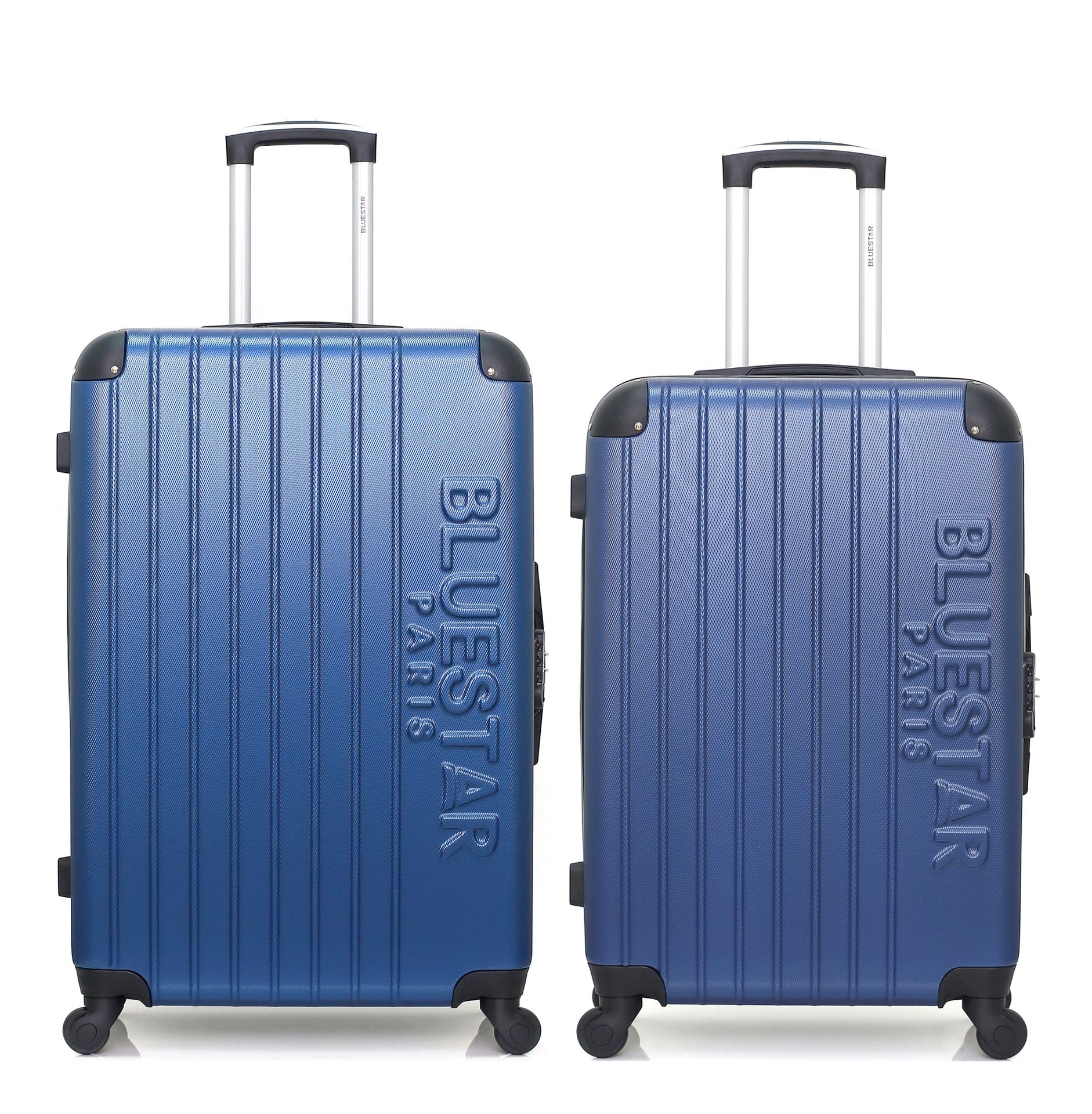 BLUESTAR  -  Lot de 2  -  Valise grand format et valise weekend BUCAREST