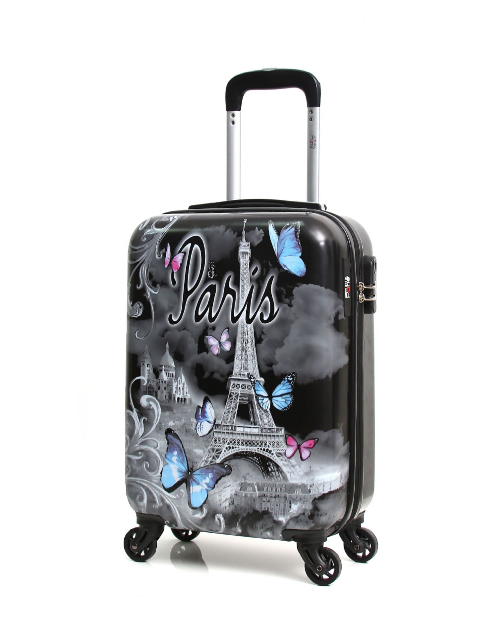 BLUESTAR - Valise Cabine ABS/PC PAPILLON  55 cm