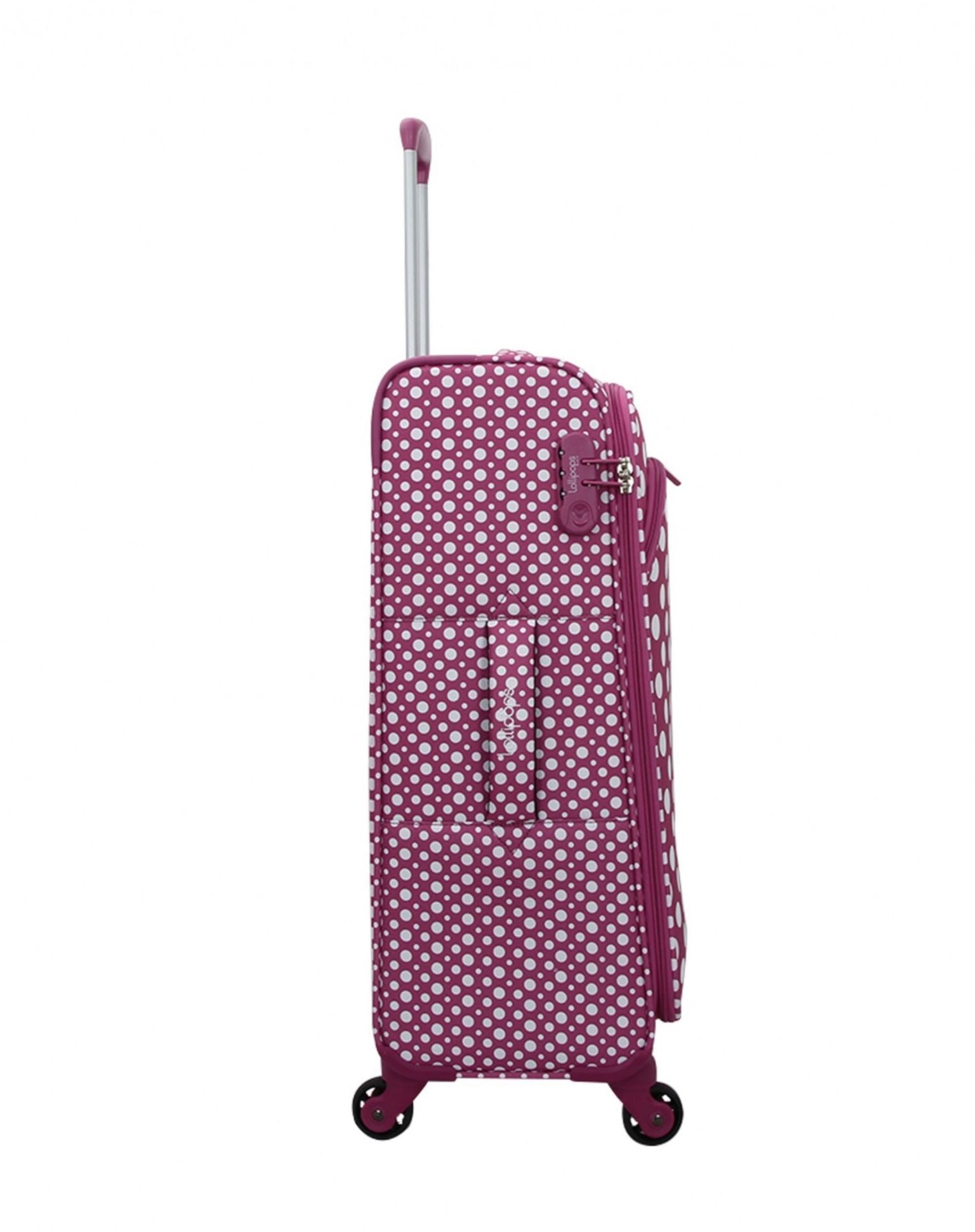 LOLLIPOPS - Valise Weekend CAMPANULE 67 cm 4 Roues