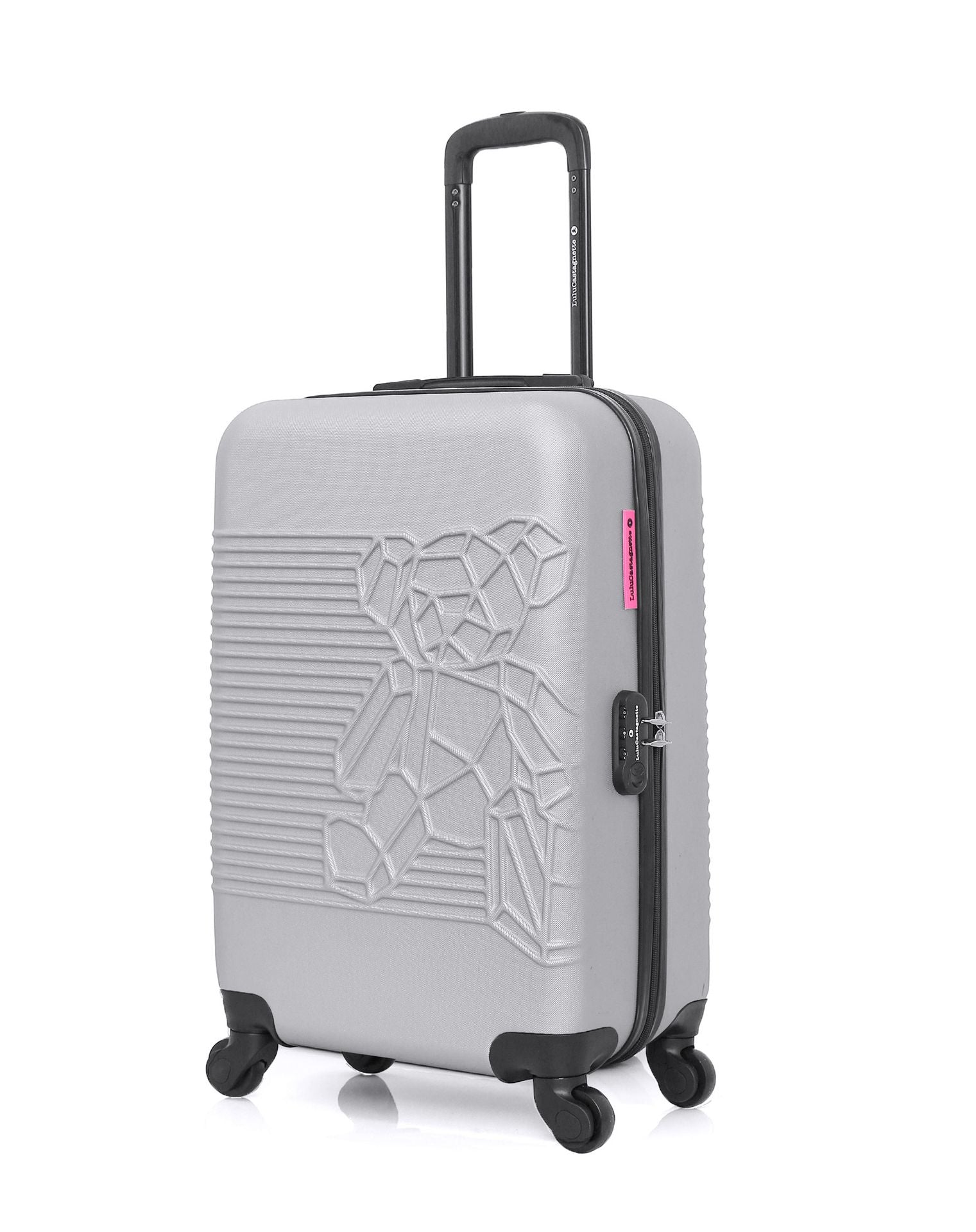 Valise Weekend ABS LULU BEAR CUBE-A 4 roues 60 cm