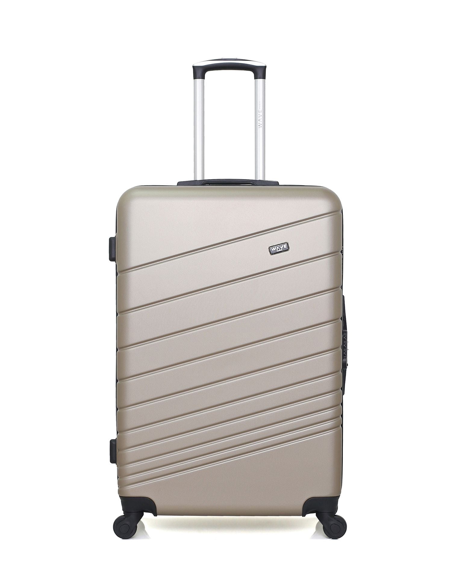 WAVE PARIS - Lot de 3 - Valises grand format, weekend et cabine XXS TIGRE