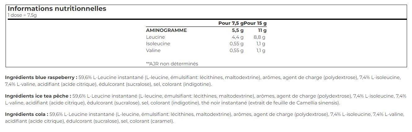 BCAA 8:1:1 ZERO (250G)