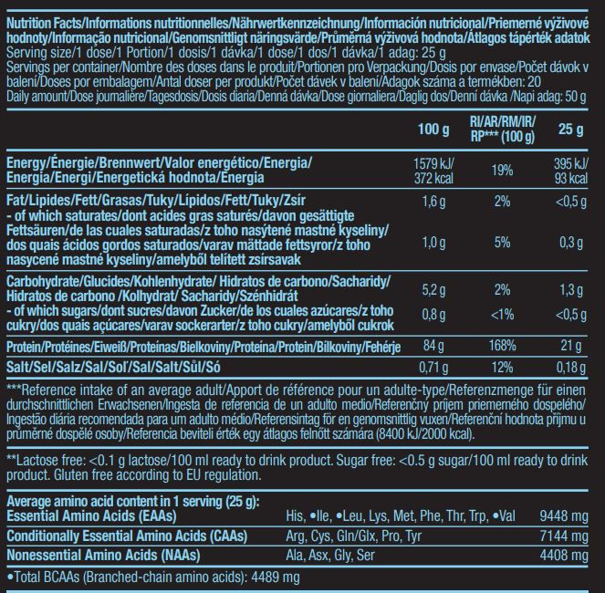 Iso whey zero (500g)