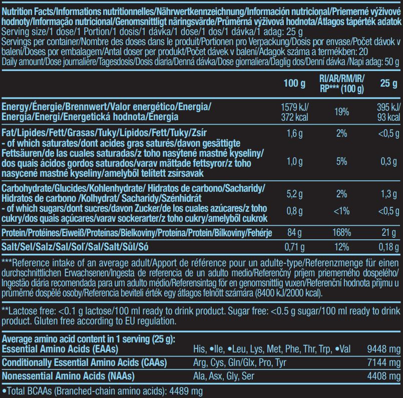 Iso whey zero (500g)