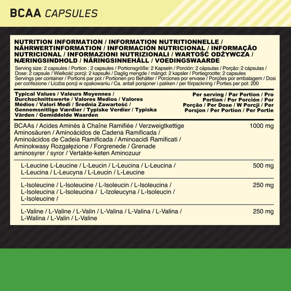 BCAA 1000 (400 caps)