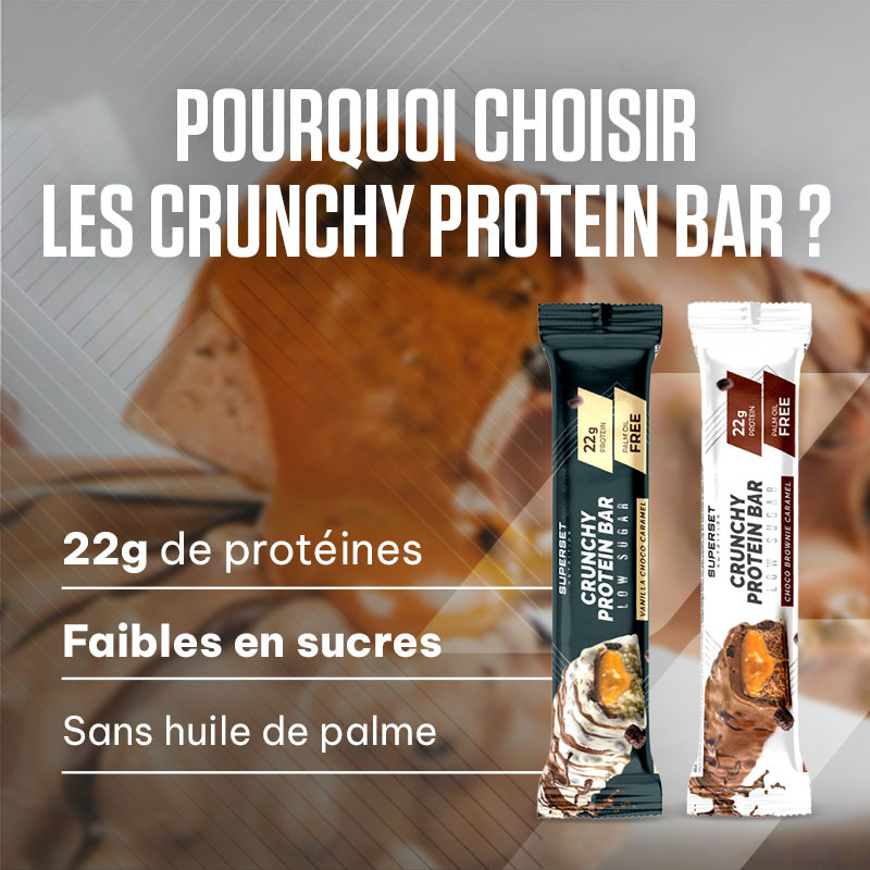 CRUNCHY PROTEIN BAR (64G)