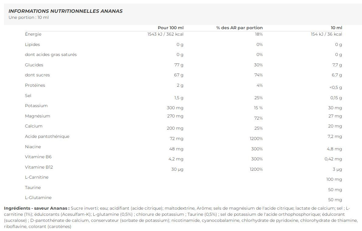 Multi hypotonic drink (1L)