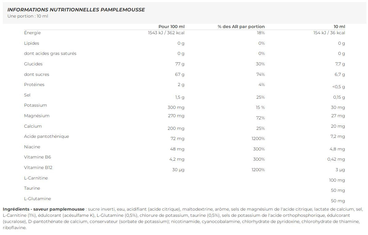 Multi hypotonic drink (1L)