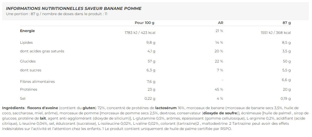 Protein oatmeal (1kg)