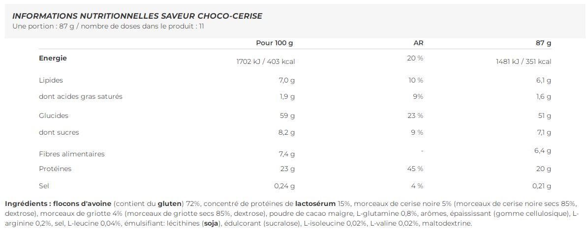 Protein oatmeal (1kg)