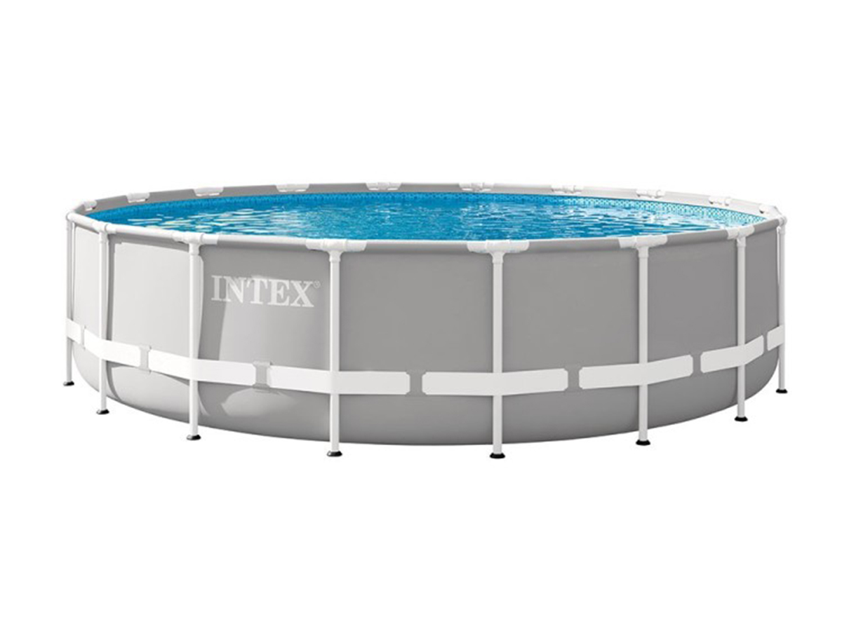 Piscine tubulaire Prism Frame ronde 5,49 x 1,22 m - Intex