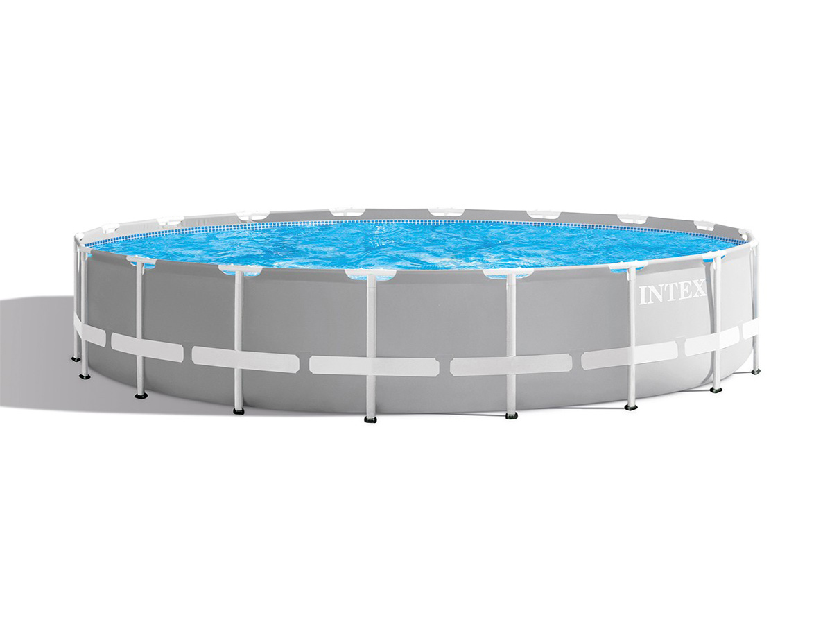 Piscine tubulaire Prism Frame ronde 5,49 x 1,22 m - Intex