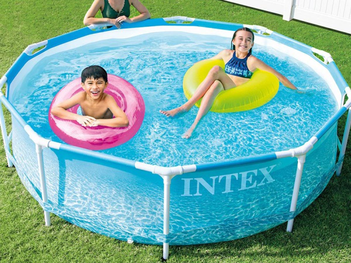 Piscine tubulaire Metal Frame Ocean ronde 3,05 x 0,76 m - Intex