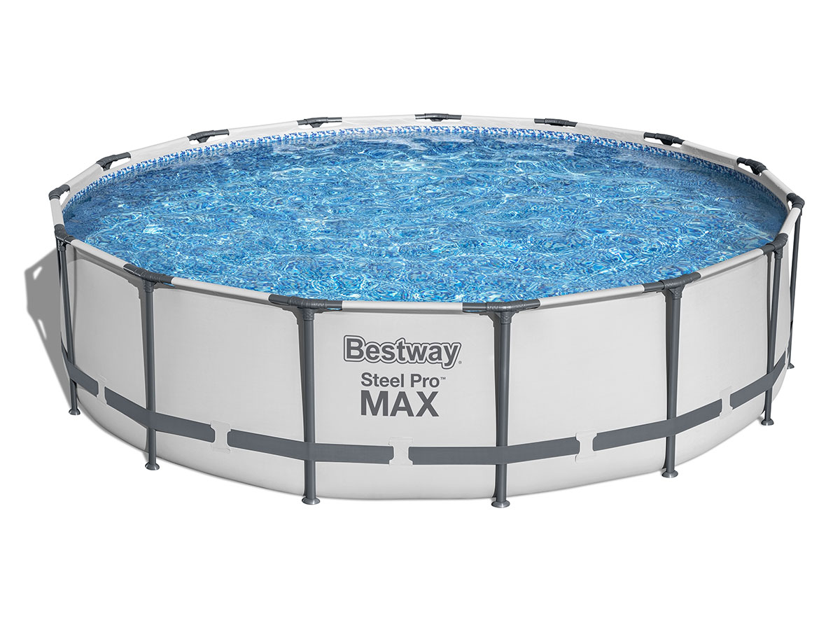 Piscine tubulaire Steel Pro Max ronde 4,57 x 1,07 m - Bestway