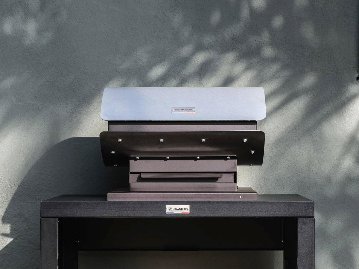 Barbecue à charbon Le Français L40 DUO 40 x 40 cm - Le Marquier