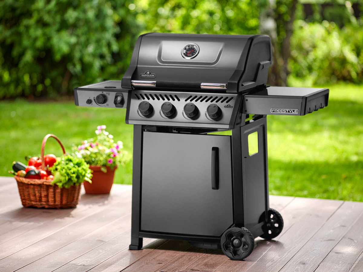 Barbecue à gaz Freestyle F425SIB - 4 brûleurs + Sizzle Zone - Napoleon