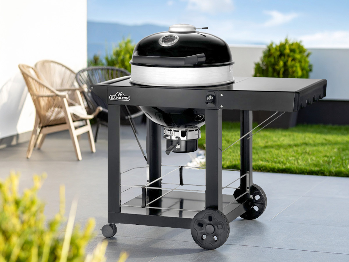 Barbecue à charbon Kettle Pro 57 cm sur chariot - Napoleon
