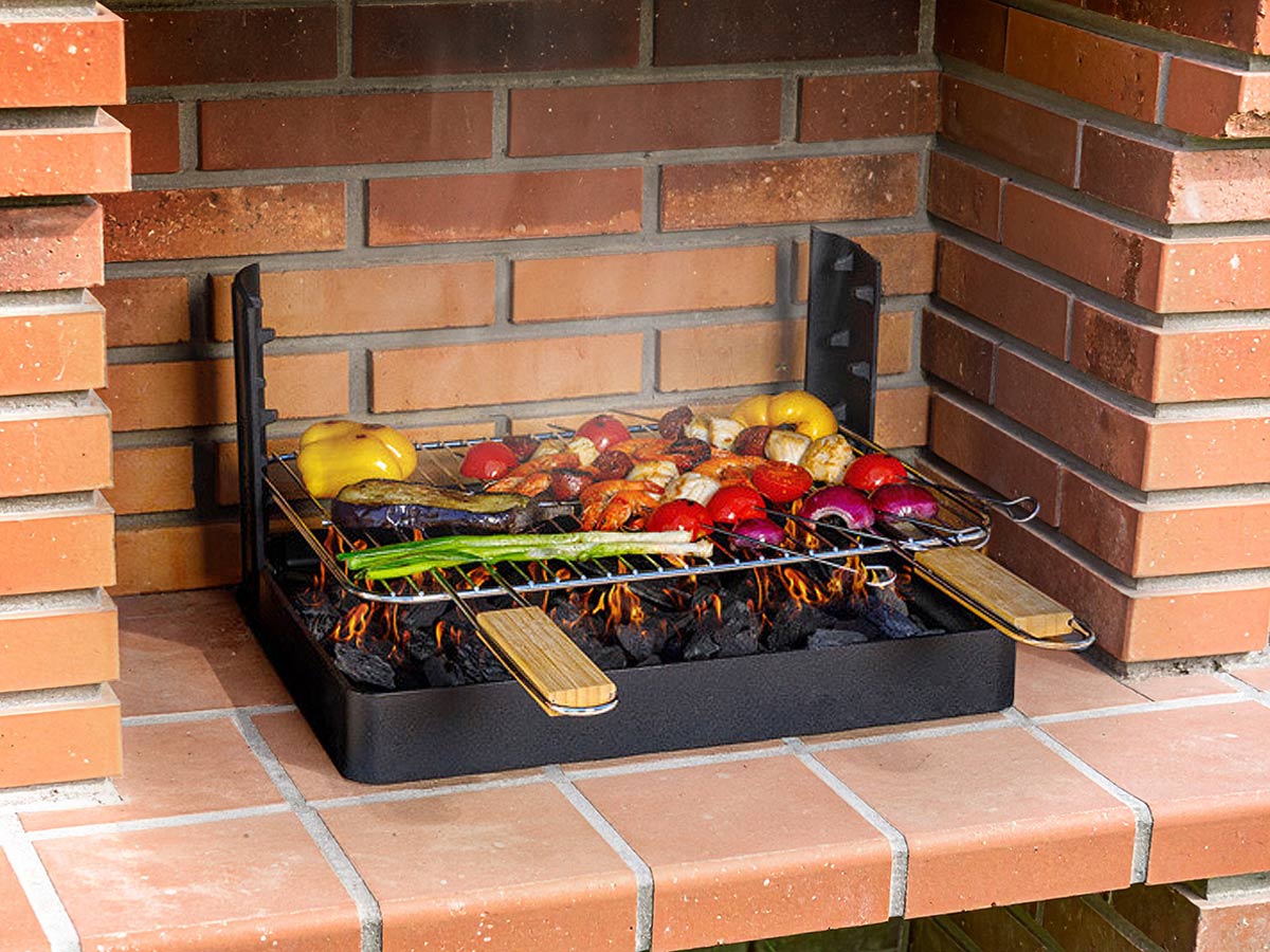 Grilloir barbecue en fonte Insert - Somagic