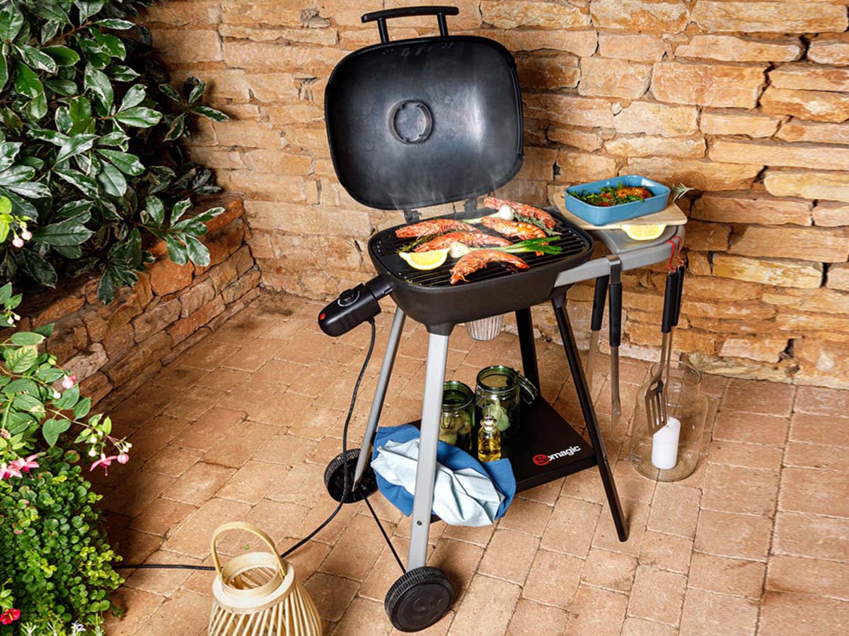 Barbecue électrique sur chariot Voltiz - Somagic