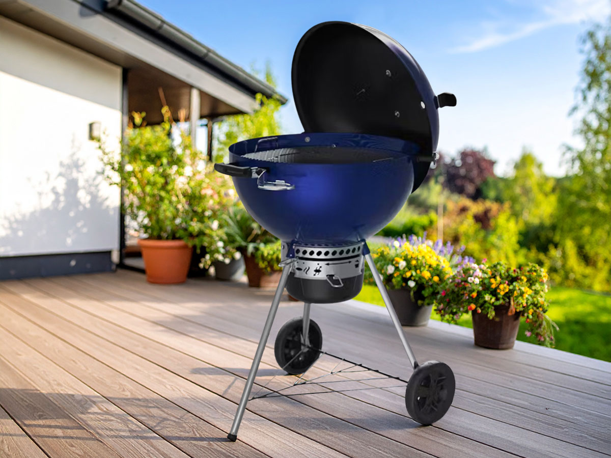 Barbecue à charbon Weber Master-Touch GBS C-5750 57 cm Deep Ocean Blue
