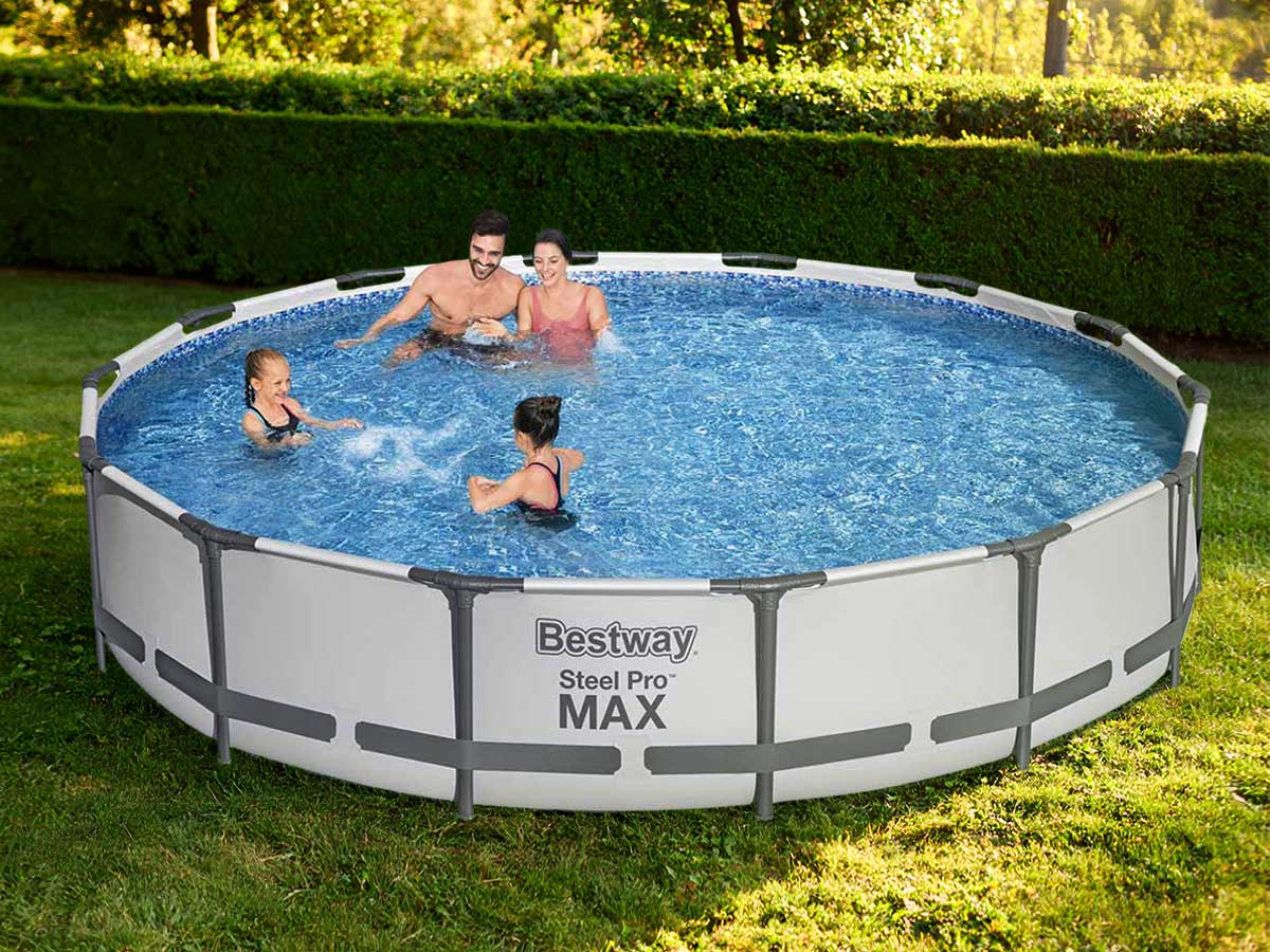 Piscine tubulaire Steel Pro Max ronde 4,27 x 0,84 m - Bestway
