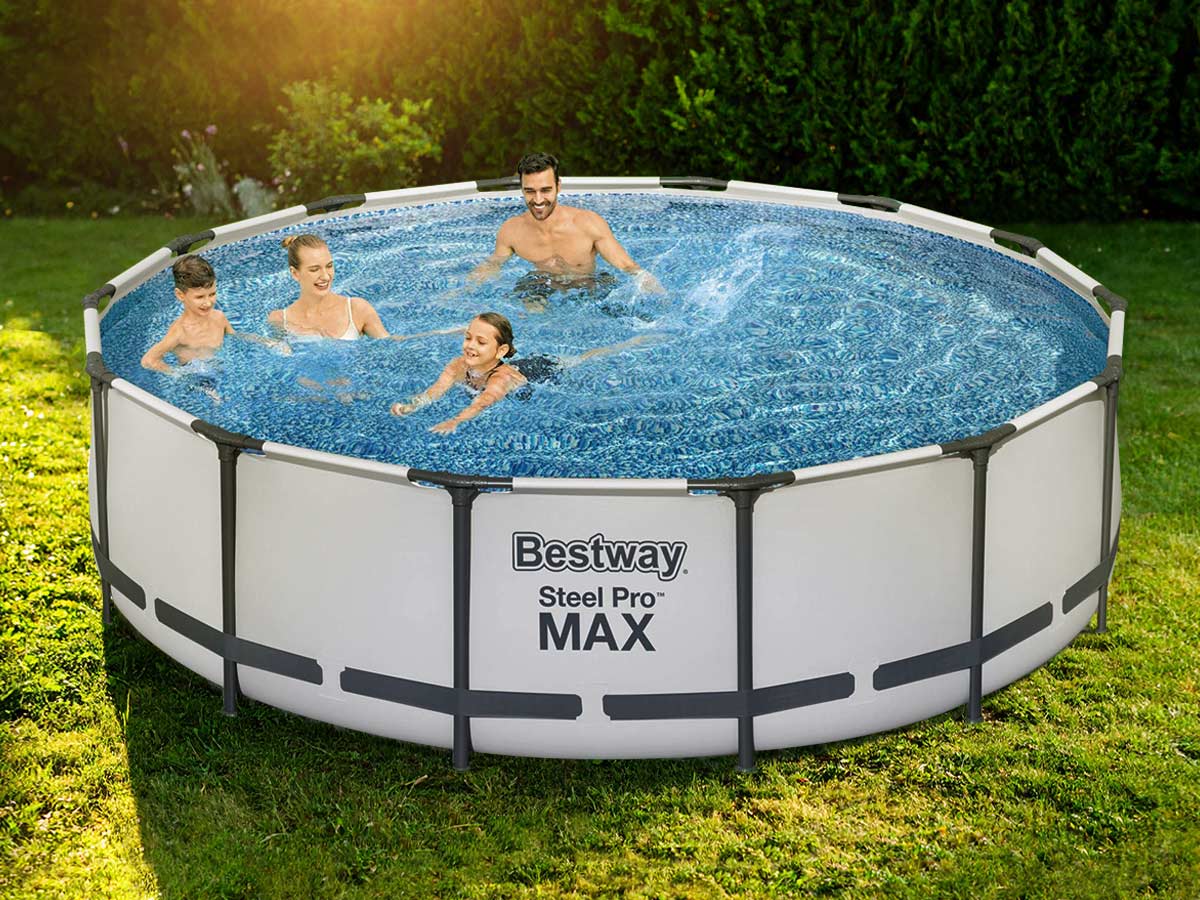 Piscine tubulaire Steel Pro Max ronde 4,27 x 1,07 m - Bestway