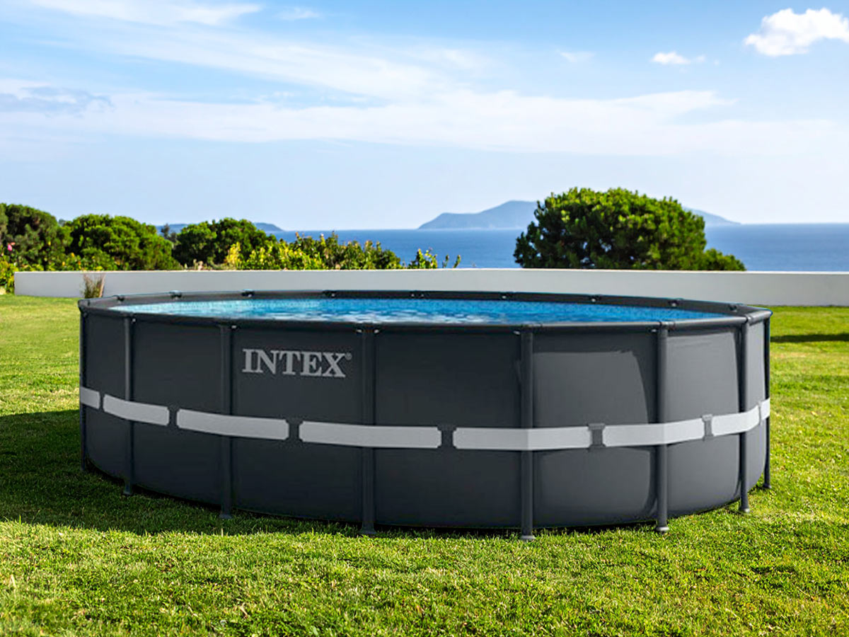 Piscine tubulaire Ultra XTR Frame ronde 5,49 x 1,32 m - Intex