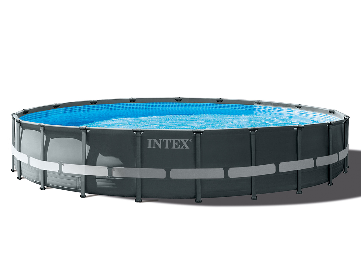 Piscine tubulaire Ultra XTR Frame ronde 6,10 x 1,22 m - Intex