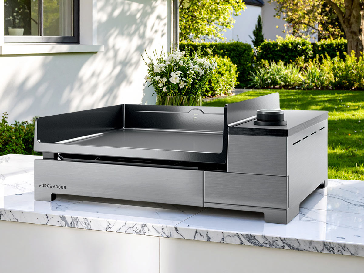 Plancha électrique Premium 45 en inox - Forge Adour