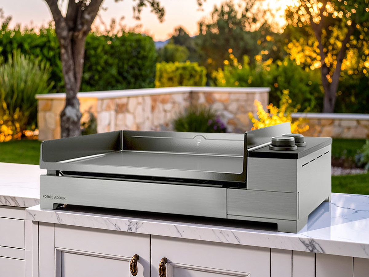 Plancha à gaz Premium 60 en inox - Forge Adour