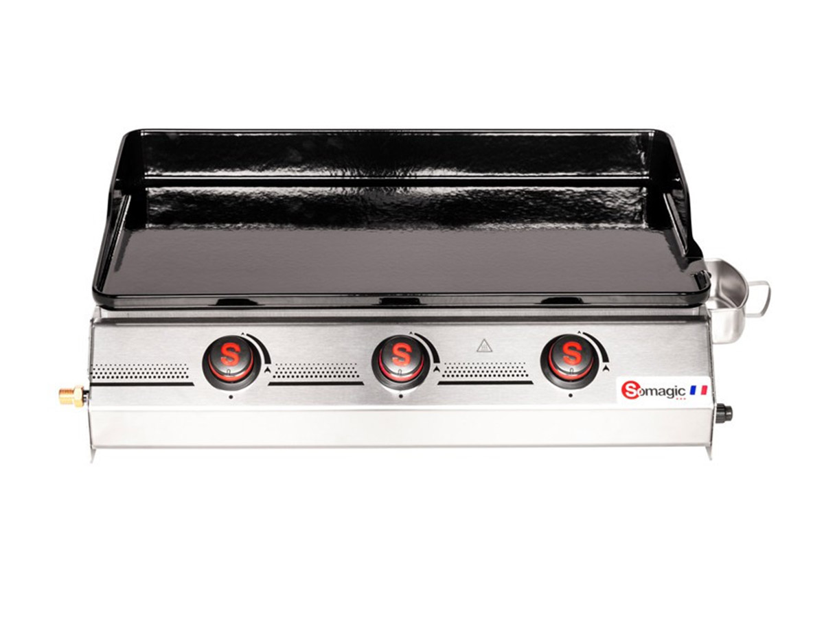 Plancha gaz 3 brûleurs So Premium - 10,5 kW