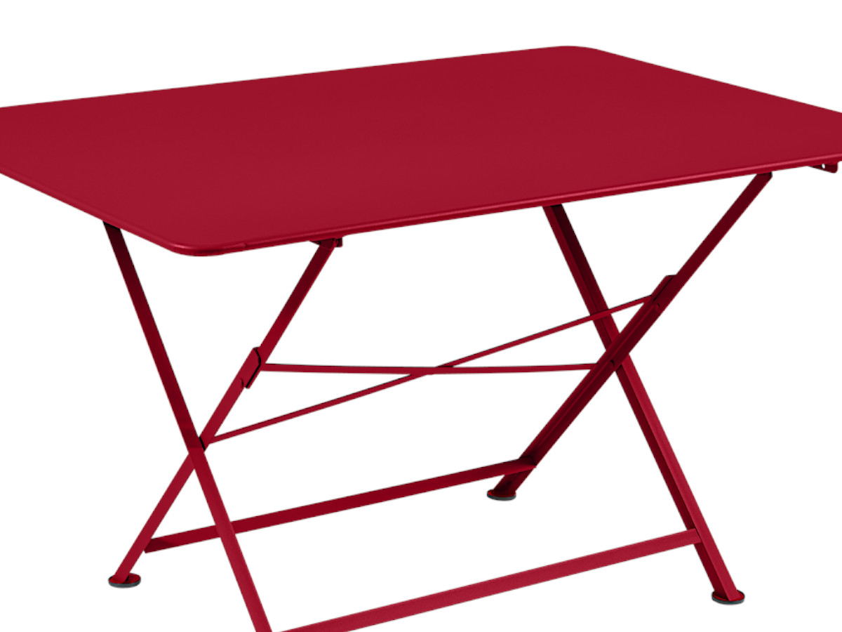 Table de jardin rectangulaire Cargo 128 x 90 cm Piment - Fermob