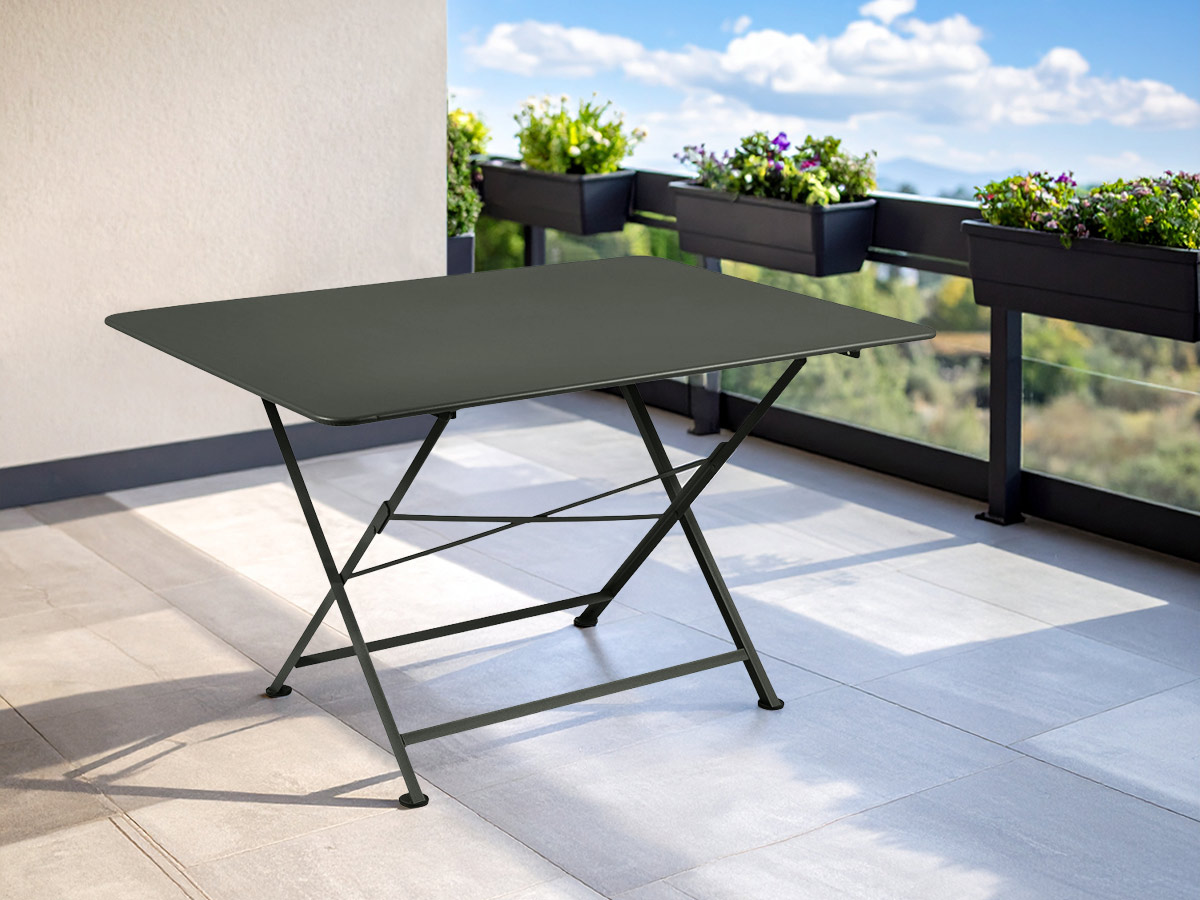Table de jardin rectangulaire Cargo 128 x 90 cm Romarin - Fermob