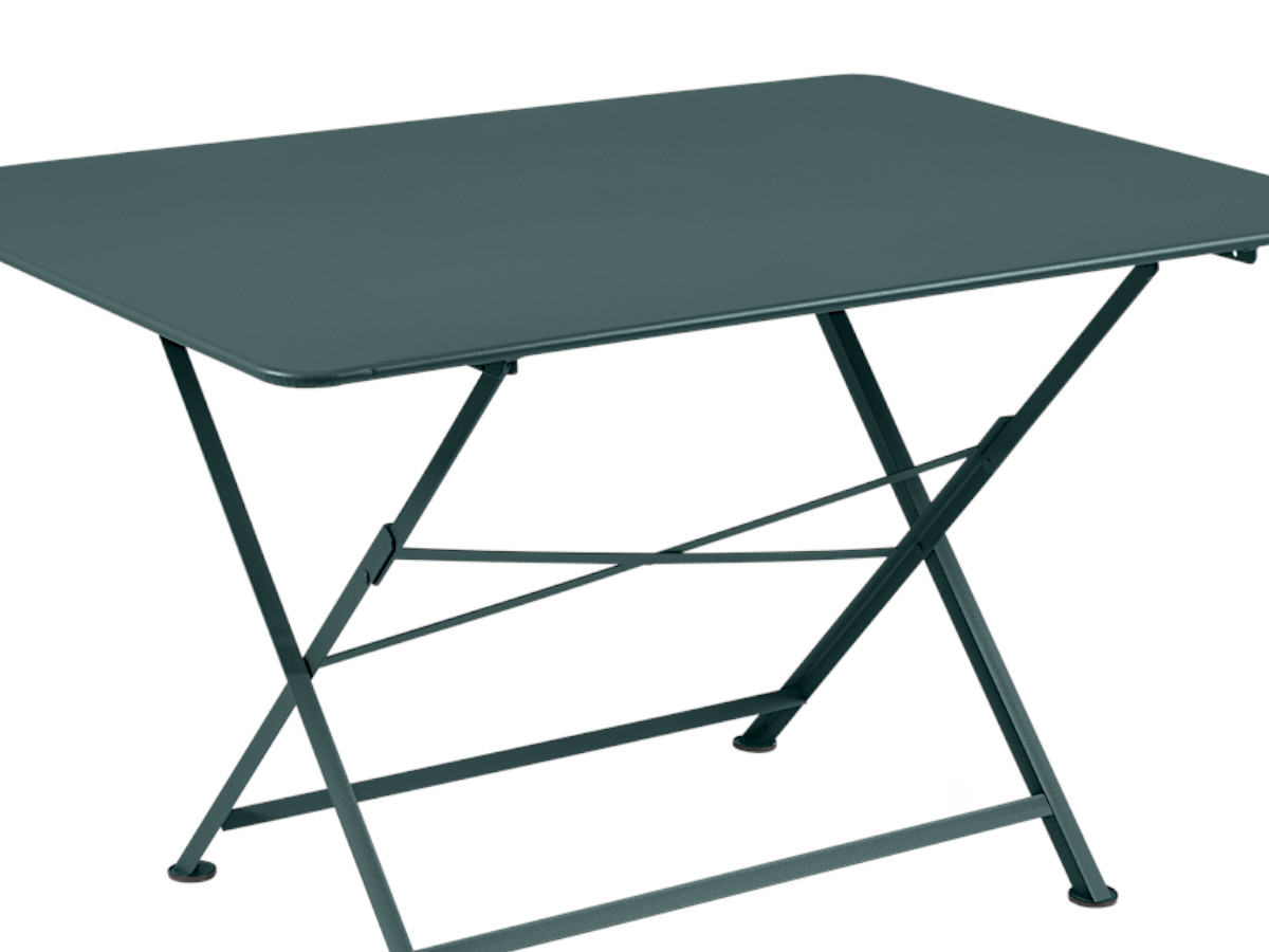 Table de jardin rectangulaire Cargo 128 x 90 cm Gris orage - Fermob