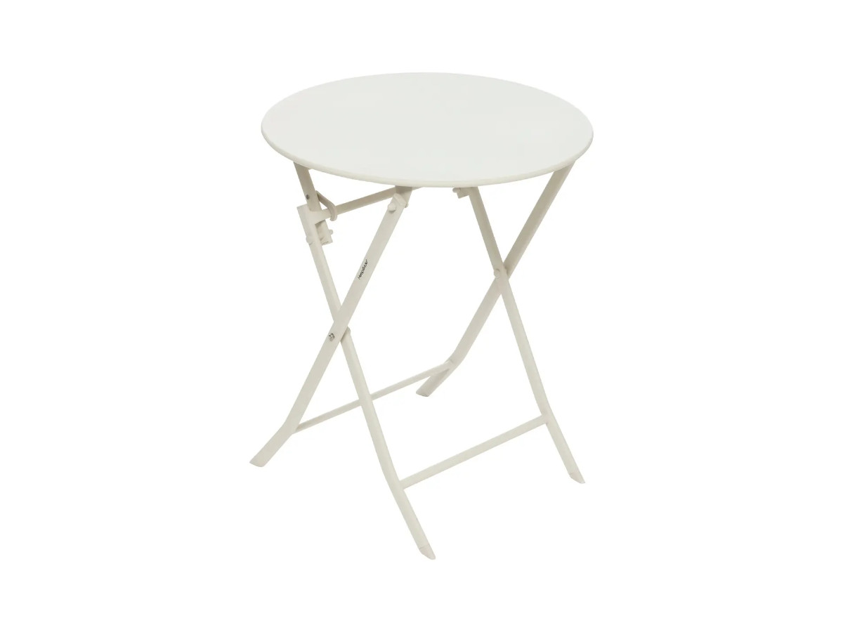 Table de jardin ronde Greensboro Ø 60 cm Argile - Hespéride