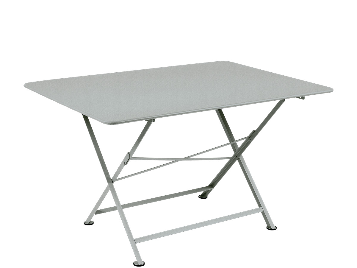 Table de jardin rectangulaire Cargo 128 x 90 cm Gris Lapilli - Fermob