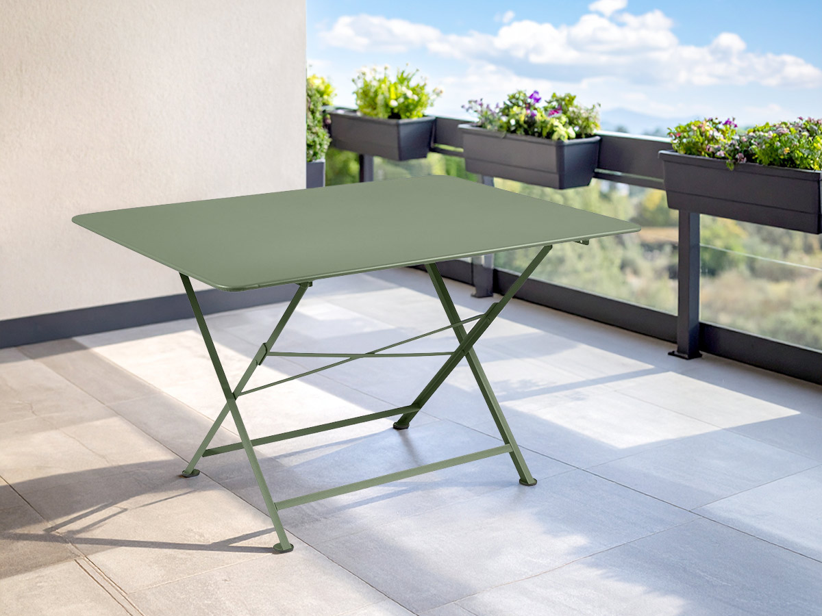 Table de jardin rectangulaire Cargo 128 x 90 cm Cactus - Fermob