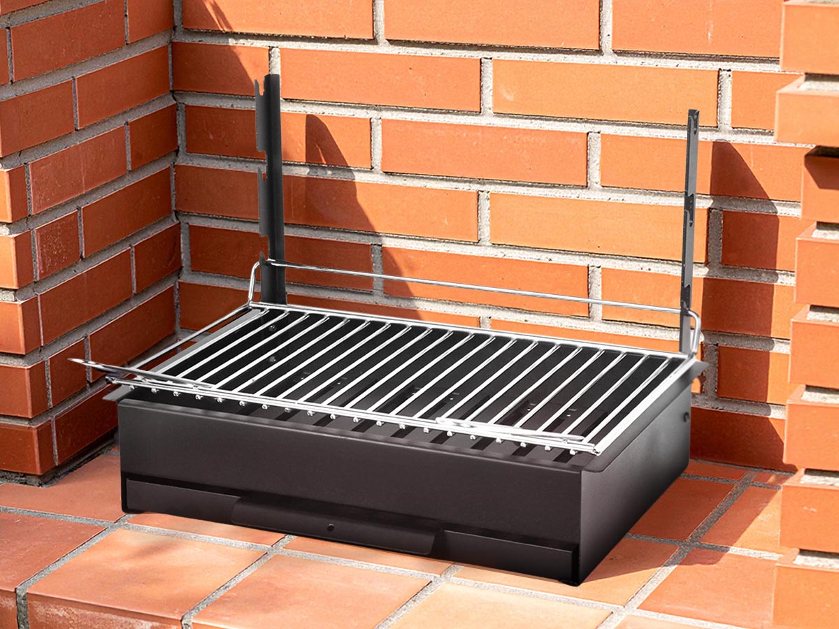 Barbecue à charbon Original Vulcain 48 x 28 cm - Le Marquier