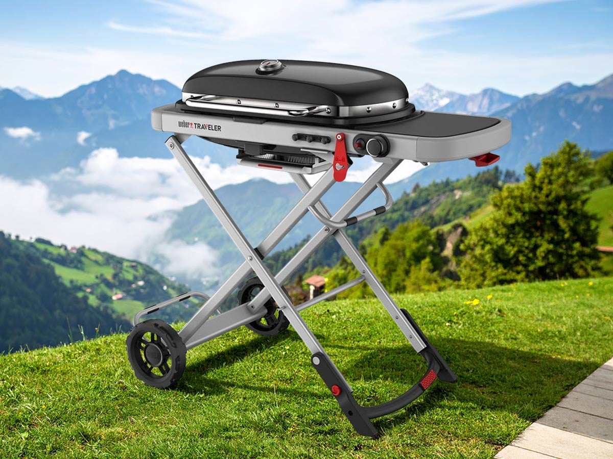 Barbecue gaz portable Weber Traveler LP black
