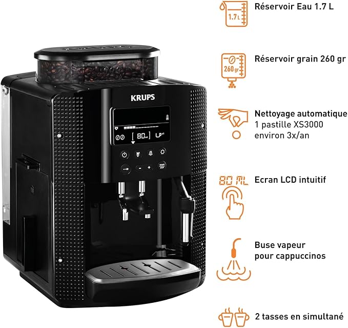 Krups Expresso Full Auto compacte YY8135FD