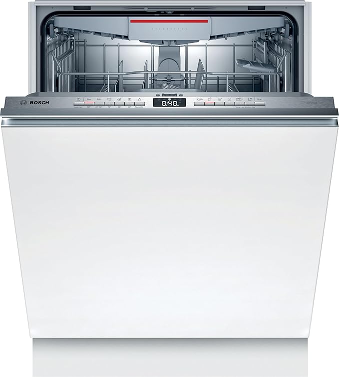 Bosch SMV4HVX45E - Série 4, Lave-vaisselle intégrable - 60cm - Home Connect - 13 couverts - Moteur EcoSilence [Classe énergétique E]