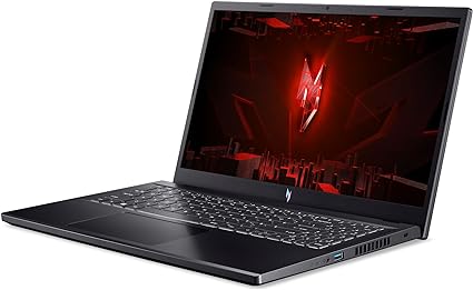 Acer Nitro ANV15-51-53UN Ordinateur Portable Gaming 15,6'' Full HD IPS 144Hz, PC Portable Gamer (Intel Core i5-13420H, NVIDIA GeForce RTX 4050, RAM 16Go, 512Go SSD, Windows 11) - Clavier AZERTY, Noir