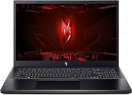 Acer Nitro ANV15-51-53UN Ordinateur Portable Gaming 15,6'' Full HD IPS 144Hz, PC Portable Gamer (Intel Core i5-13420H, NVIDIA GeForce RTX 4050, RAM 16Go, 512Go SSD, Windows 11) - Clavier AZERTY, Noir